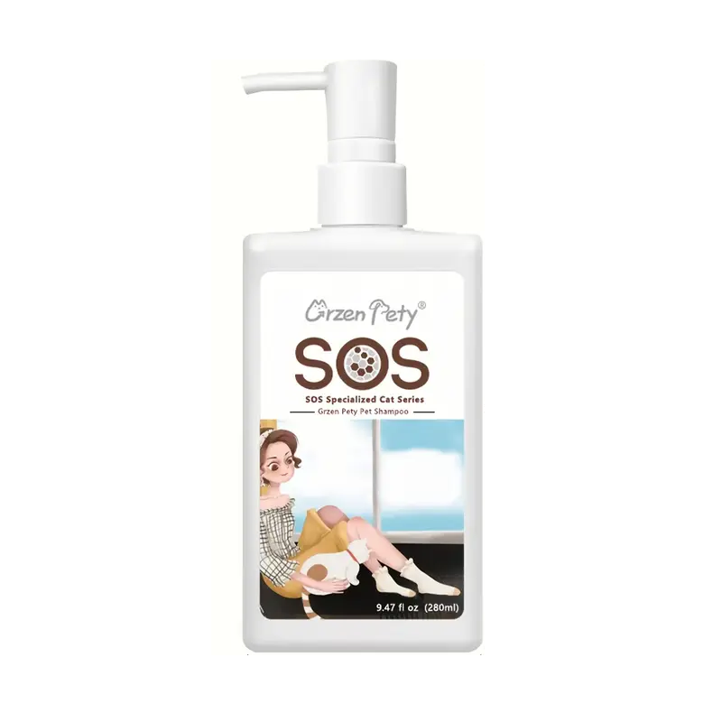 Hypoallergenic Cat Shampoo for Sensitive Cats & Kittens